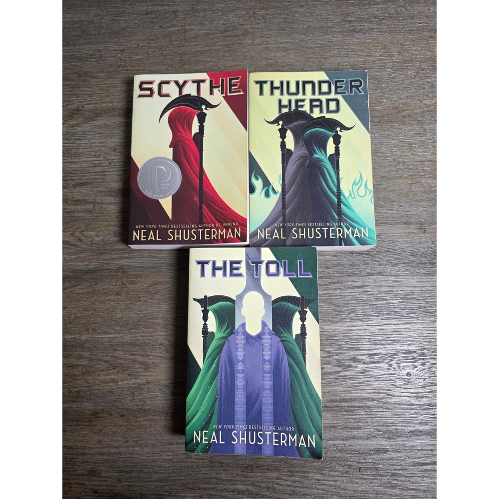 Arc of the Scythe Trilogy by Neal Schusterman 3 Books YA Dystopian Fiction